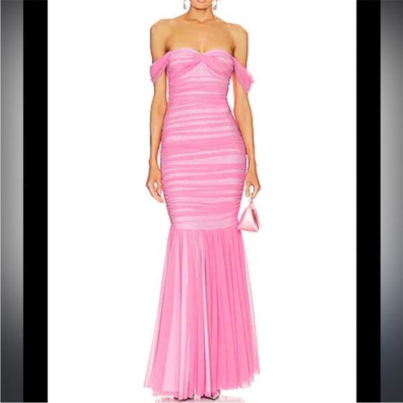 Norma Kamali Dresses & Skirts - Norma Kamali Walter Off-The-Shoulder Sweetheart Fishtail Gown